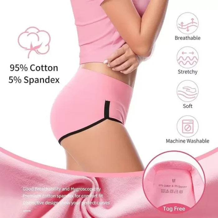 Pack of 3 Women High Waist Hipster Multicolor Panty - Image 3