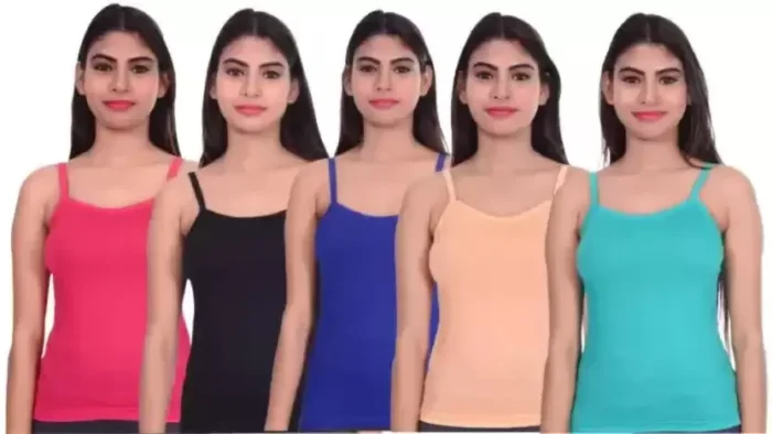 Pack of 5 Multicolor Tank Top/Vest - Image 1