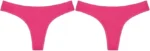 Pack of 2 Women Thong Pink Panty - Image 5