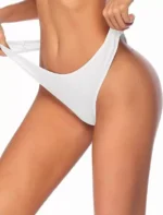 Women Thong White Panty