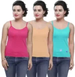 Pack Of 3 Girl Multicolor Tank Top/Vest