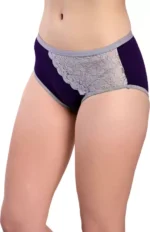 Women Half Net Black Panty - Image 4