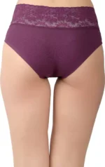 Women Brazilian Maroon Panty - Image 3