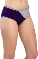 Women Half Net Black Panty - Image 2