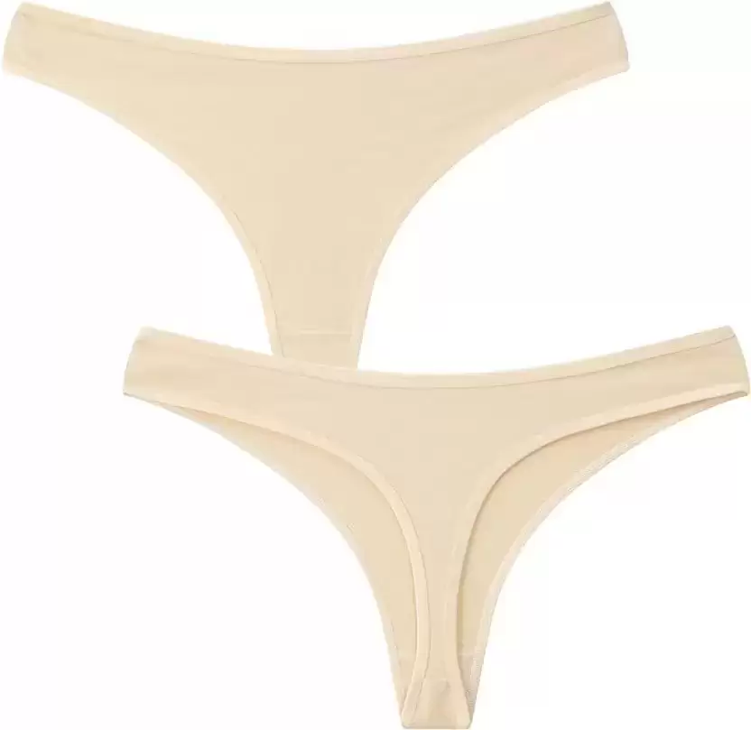 s-thong-panty-louis-craft-original-imaguvbffyrwbga5 Pack of 2 Women Thong Beige Panty - Image 1