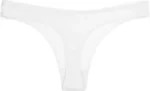 Pack of 6 Women Thong White Panty - Image 2